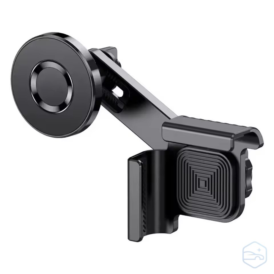 Magnetic Car Phone Holder – No-Glue Display Screen Side Mount